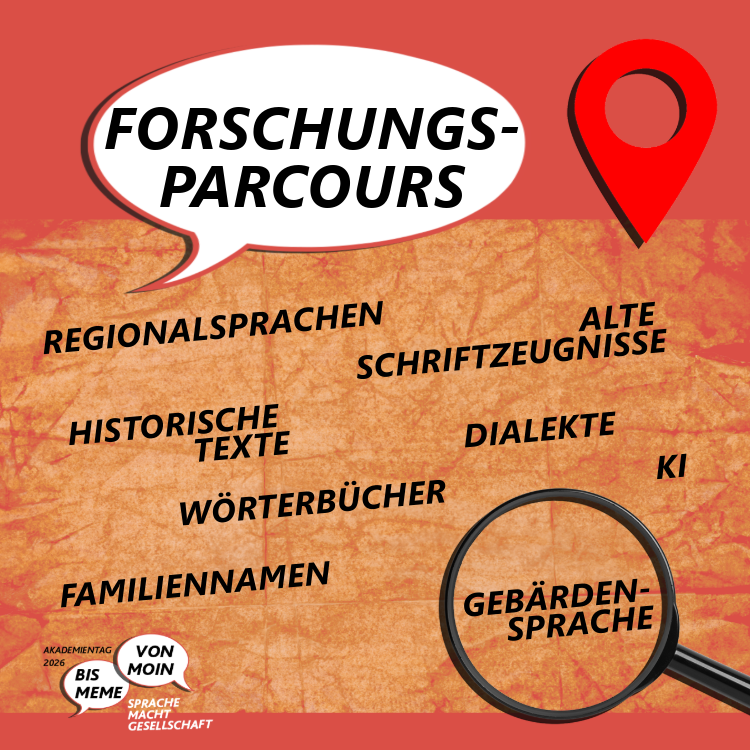Forschungsparcours im Rahmen des Akademientages 2026